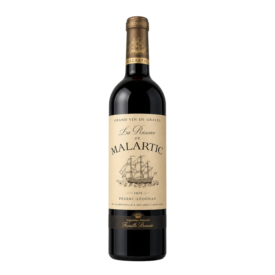 La Réserve de Malartic - Château Malartic-Lagravière - Pessac Léognan 2016