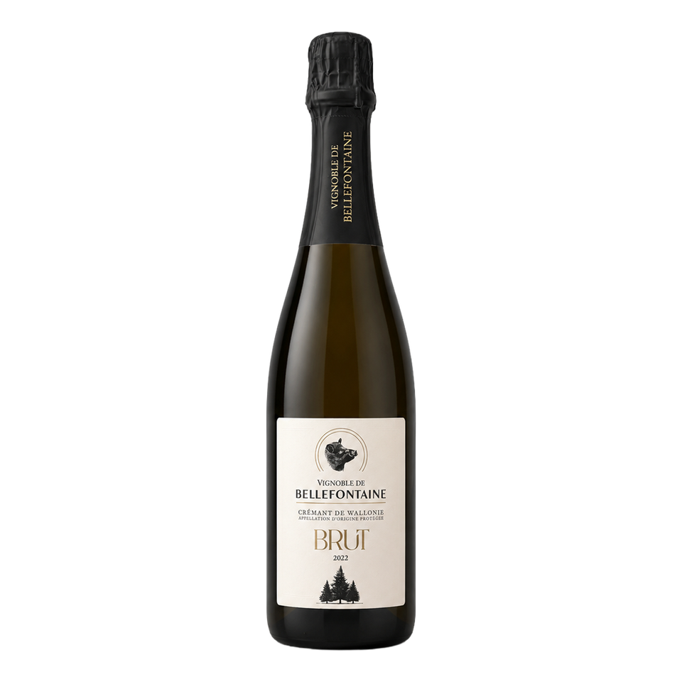 Crémant de Wallonie Blanc Extra-Brut - Domaine de Bellefontaine 2022