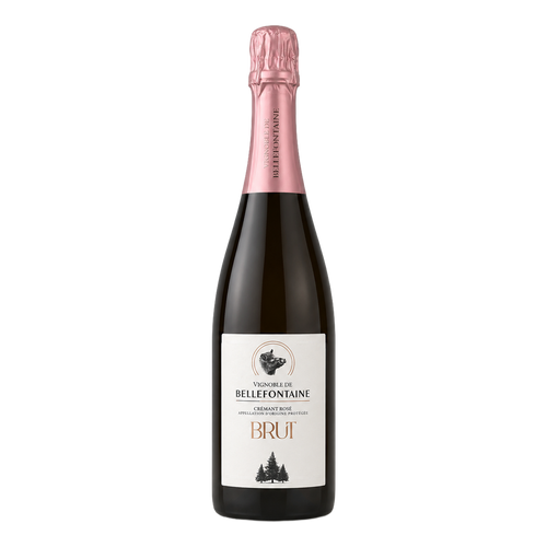 Crémant de Wallonie Blanc Rosé Extra-Brut - Domaine de Bellefontaine 2022