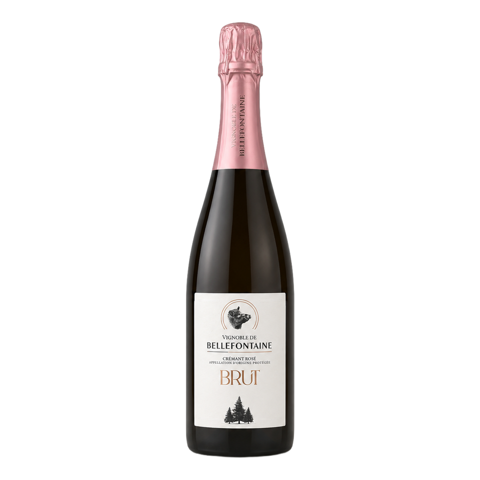 Crémant de Wallonie Blanc Rosé Extra-Brut - Domaine de Bellefontaine 2022