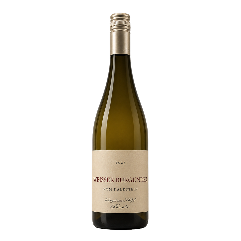 Weisser Burgunder 'Vom Kalkstein' - Weingut am Schlipf - Schneider 2023